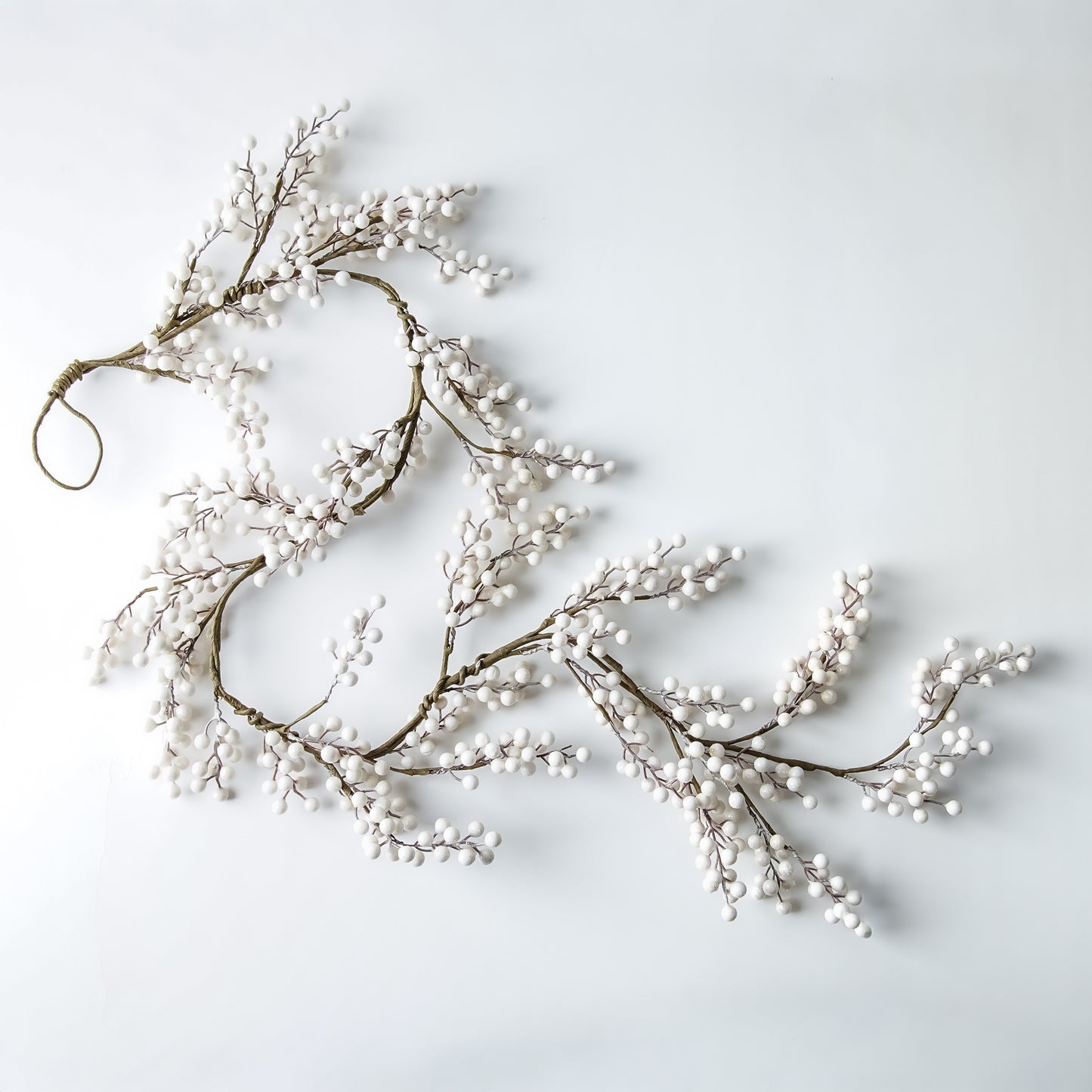 Icy White Berry Garland