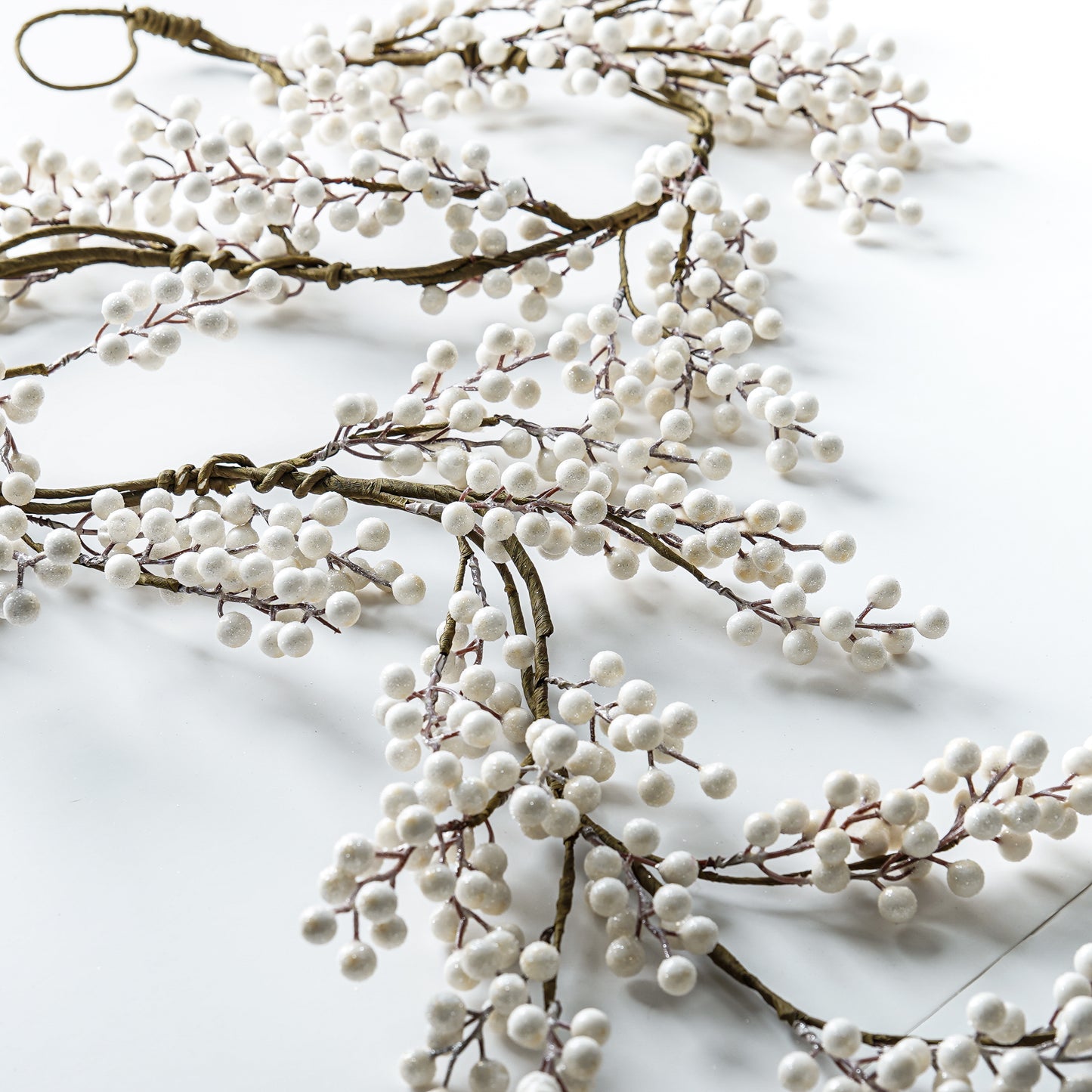 Icy White Berry Garland