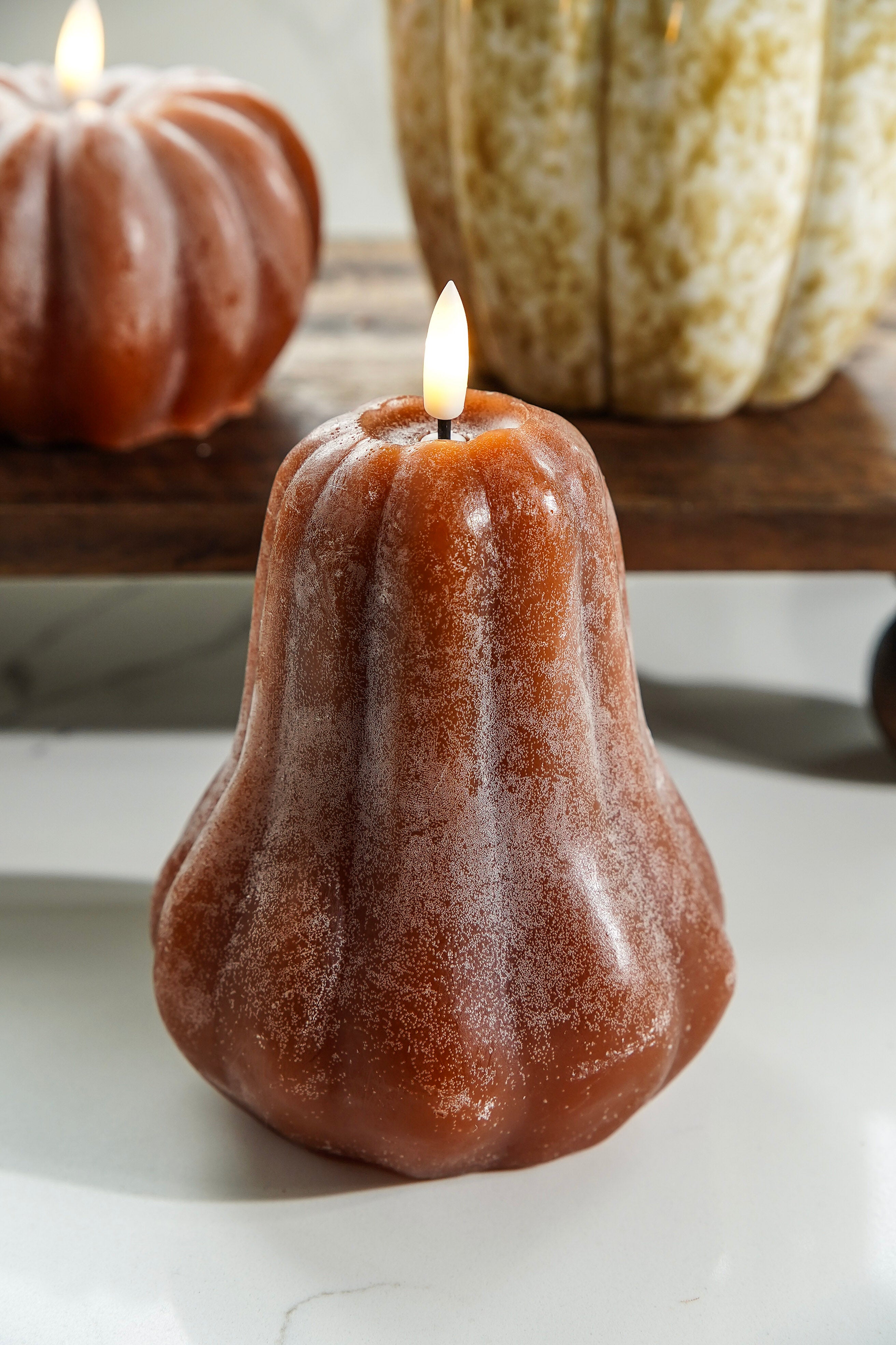 Flameless Autumn Candle