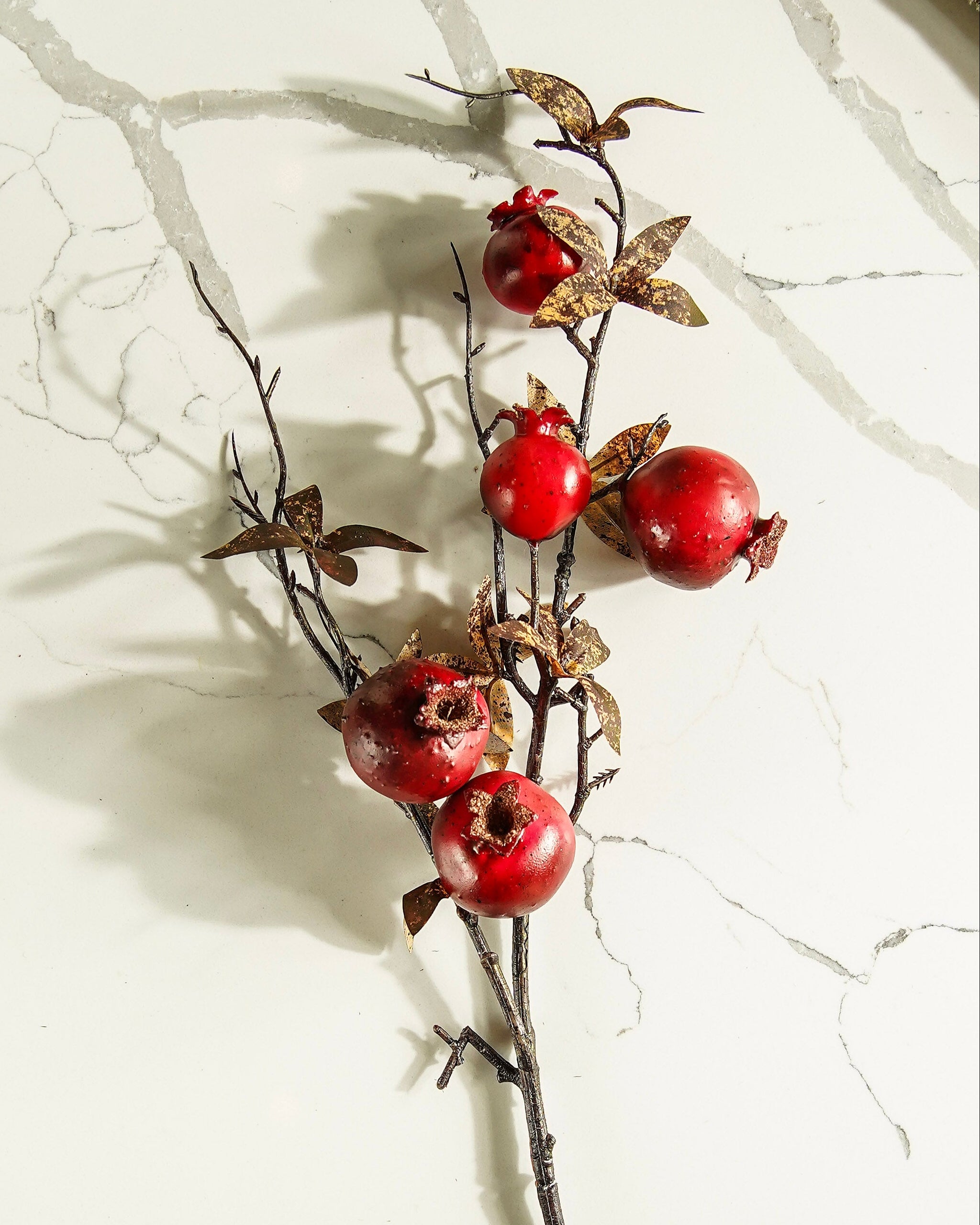 Faux Pomegranate Spray