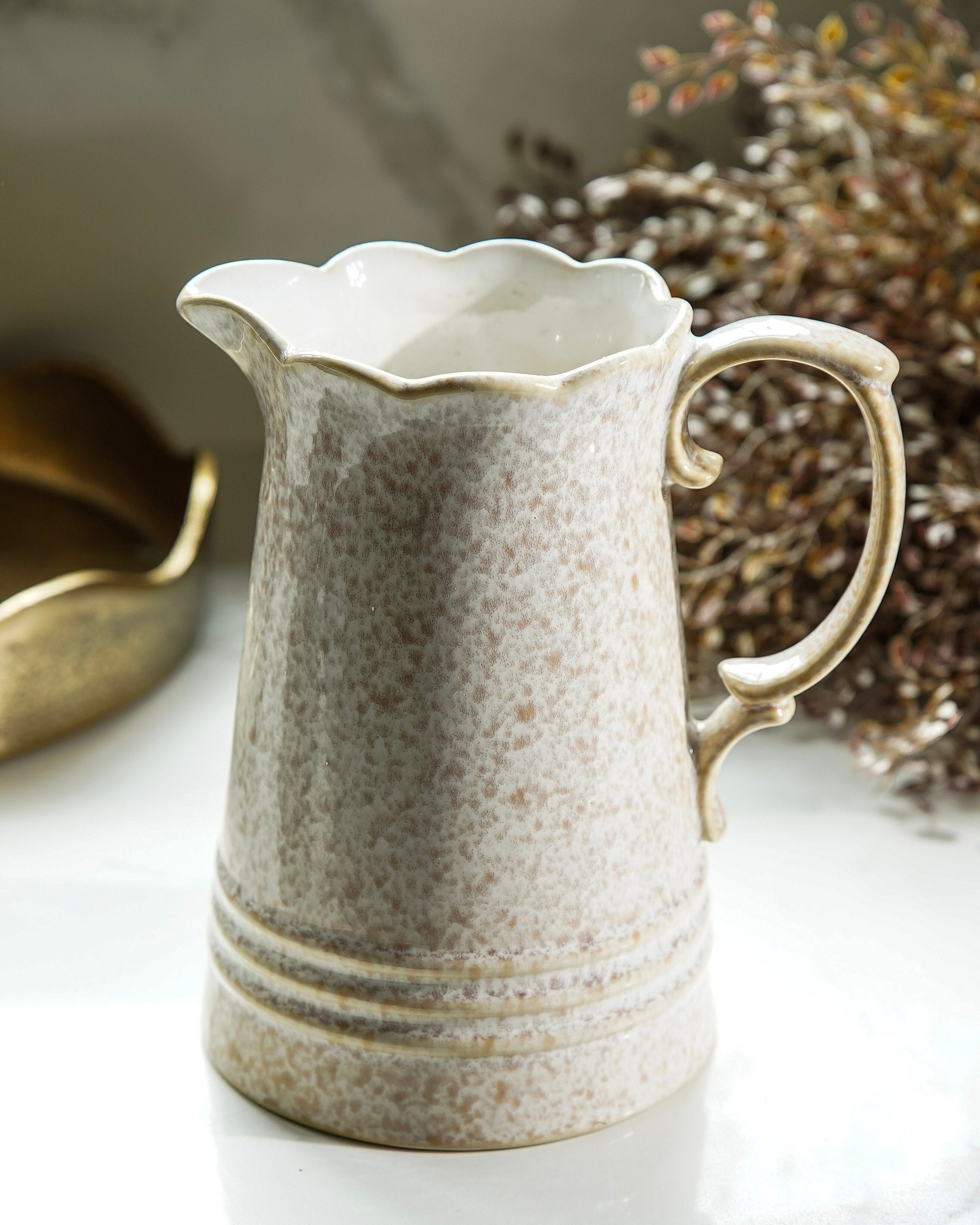 Ceramic Heirloom Pitcher