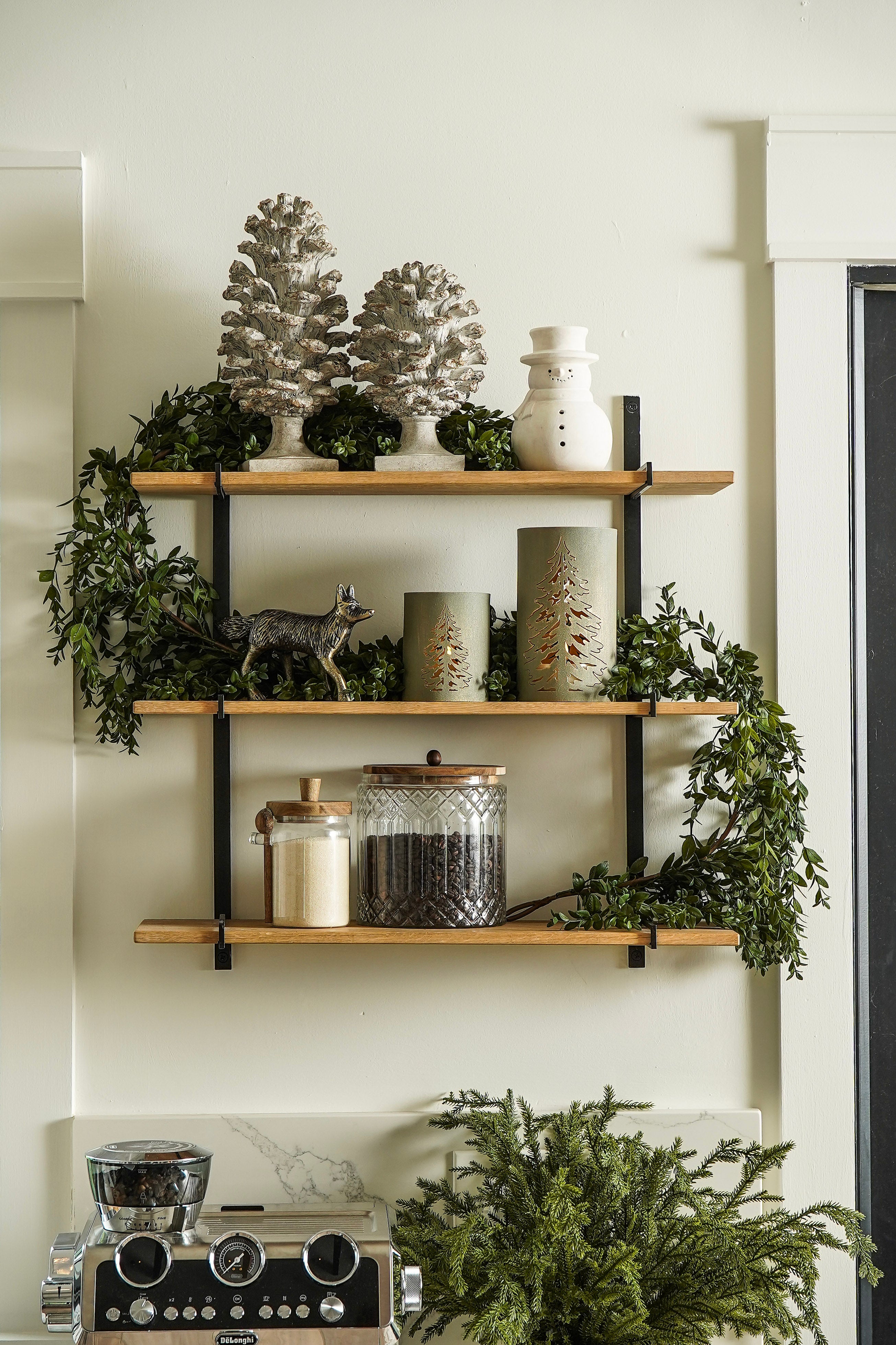 Evergreen Tree Cutout Lantern
