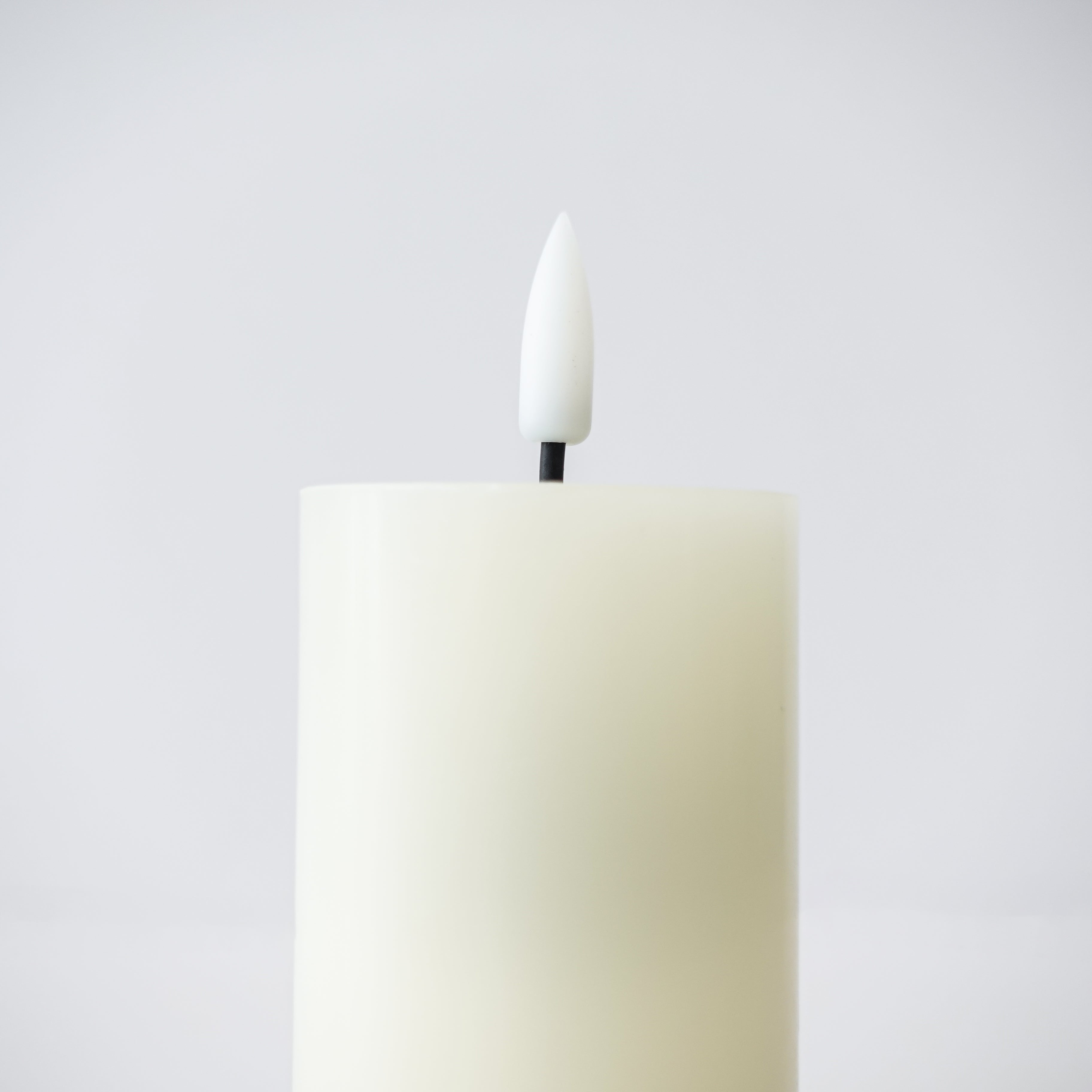 Ivory Flameless Small Pillar | 2"x3"