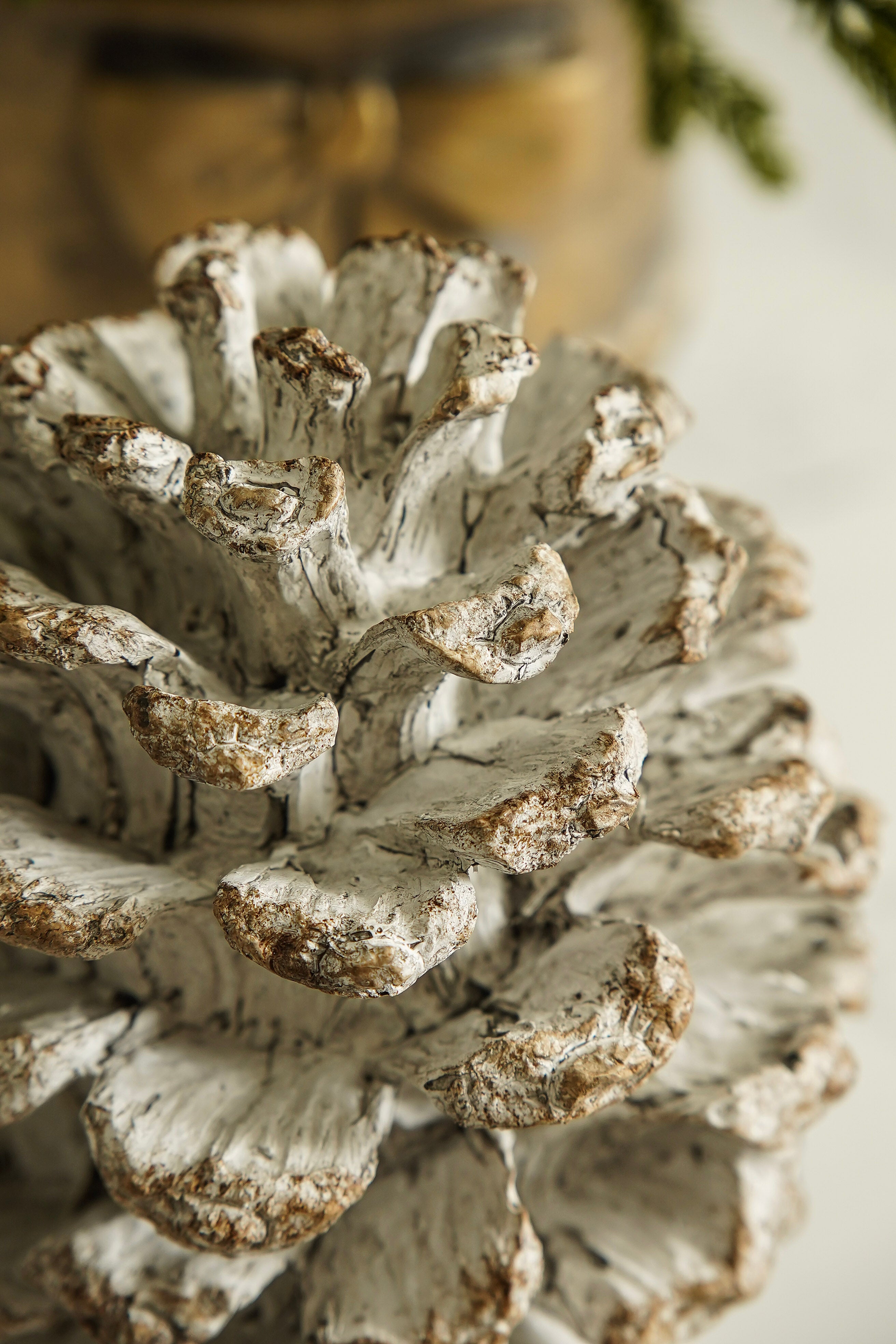 Resin Pinecone Figurine