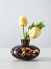 Small Brown Speckled Vase