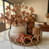 Fendrix Seagrass Tray | Round Woven Decorative Basket