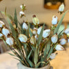 Lantern Bud Layering Stem | Cream Faux Fall Floral