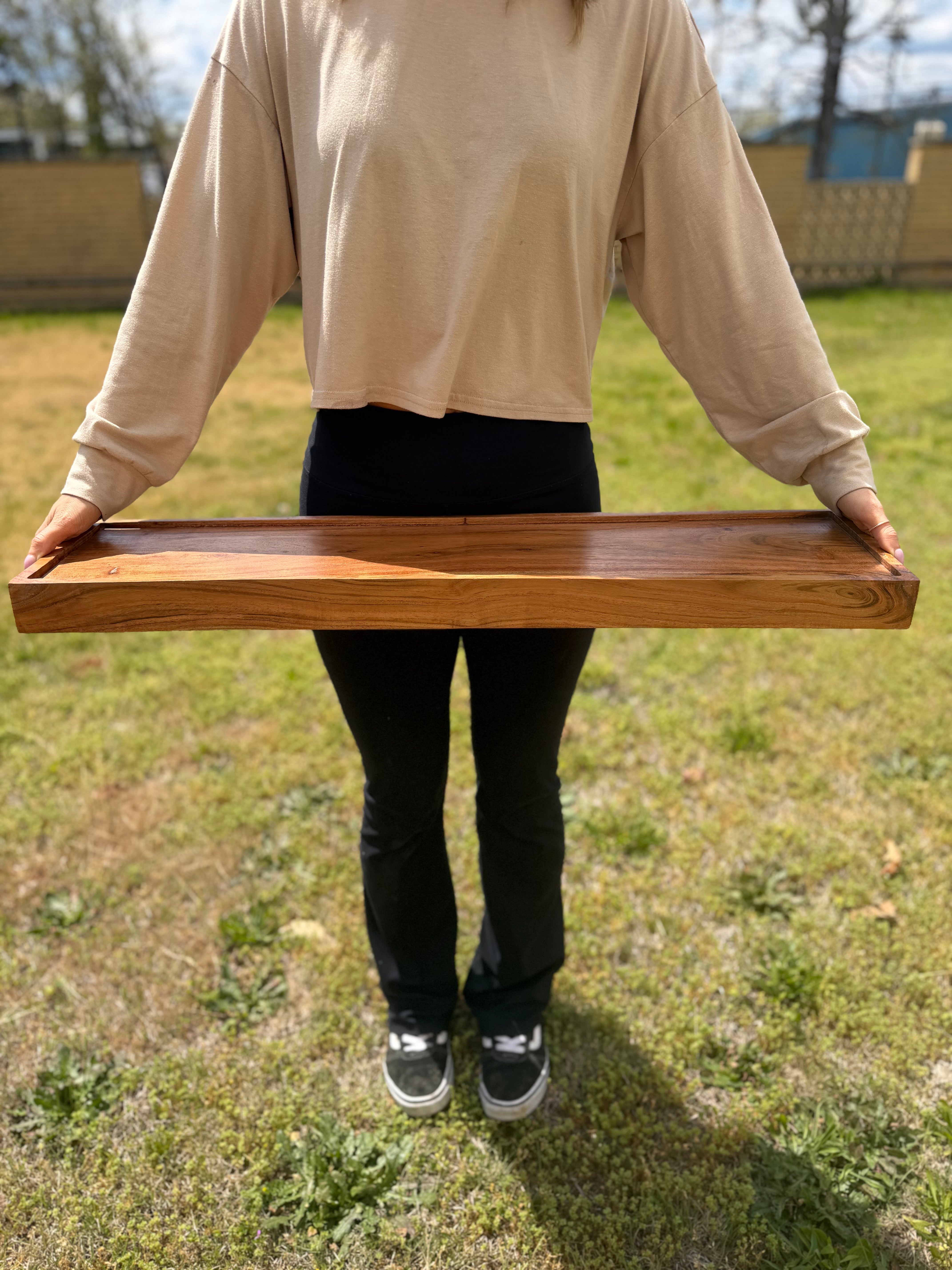 Floating Solid Wood Shelf | GREAT QUALITY!