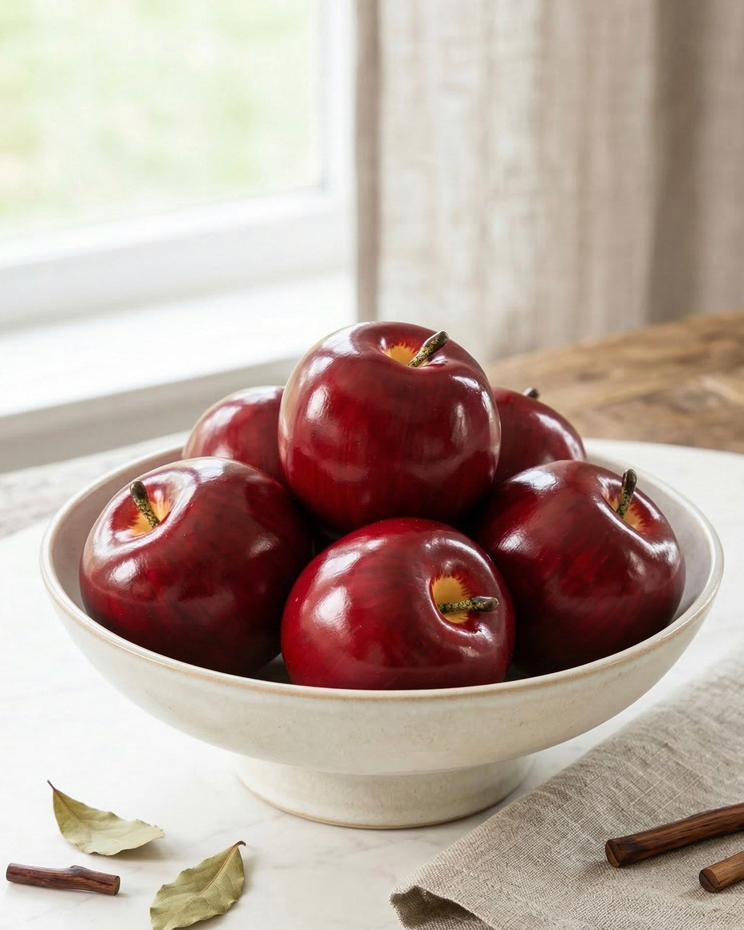 Decorative Red Apple