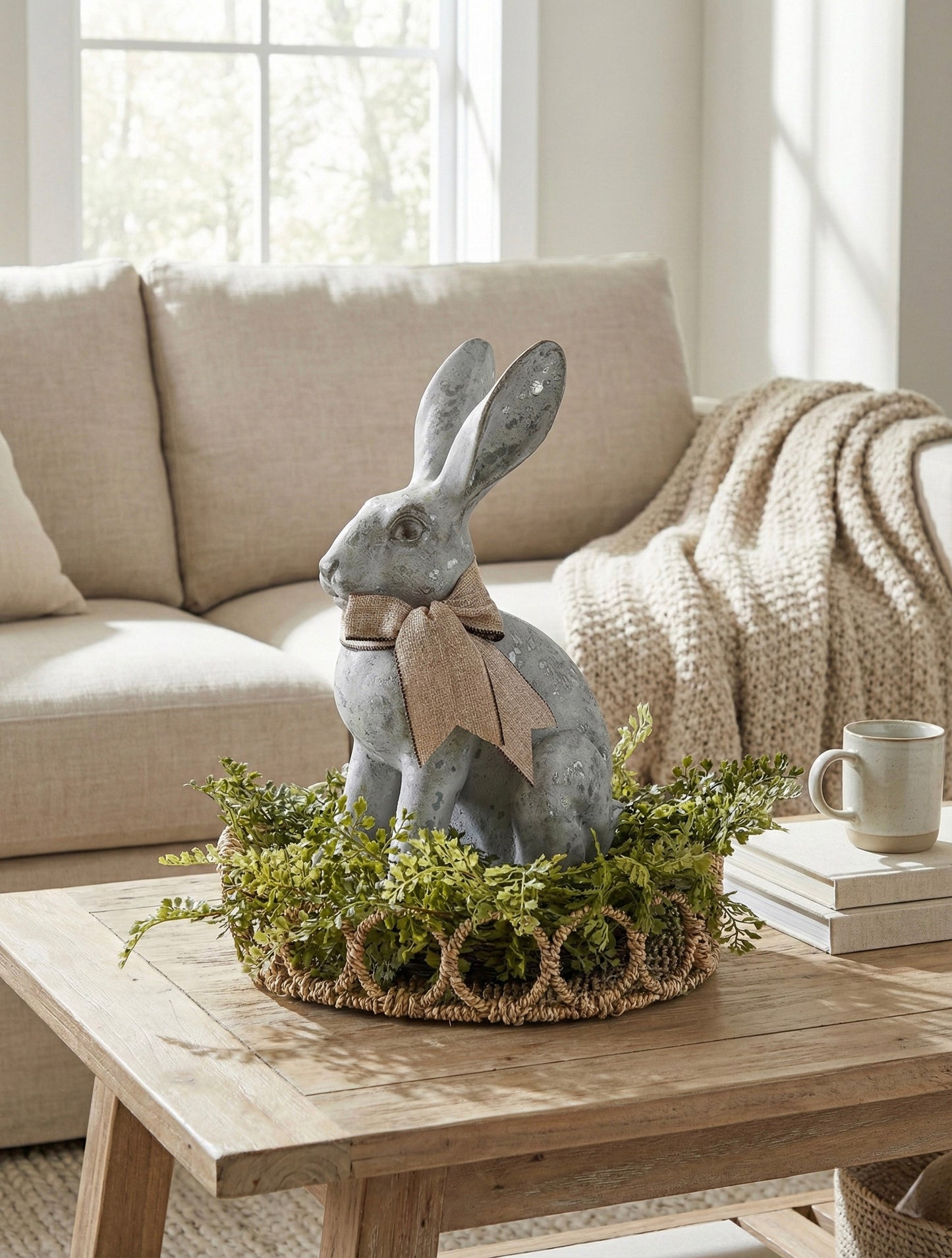 Distressed Sitting Rabbit