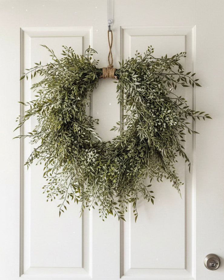 Mixed Sage Wreath