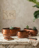 Hand-Finished Copper Garden Vessels