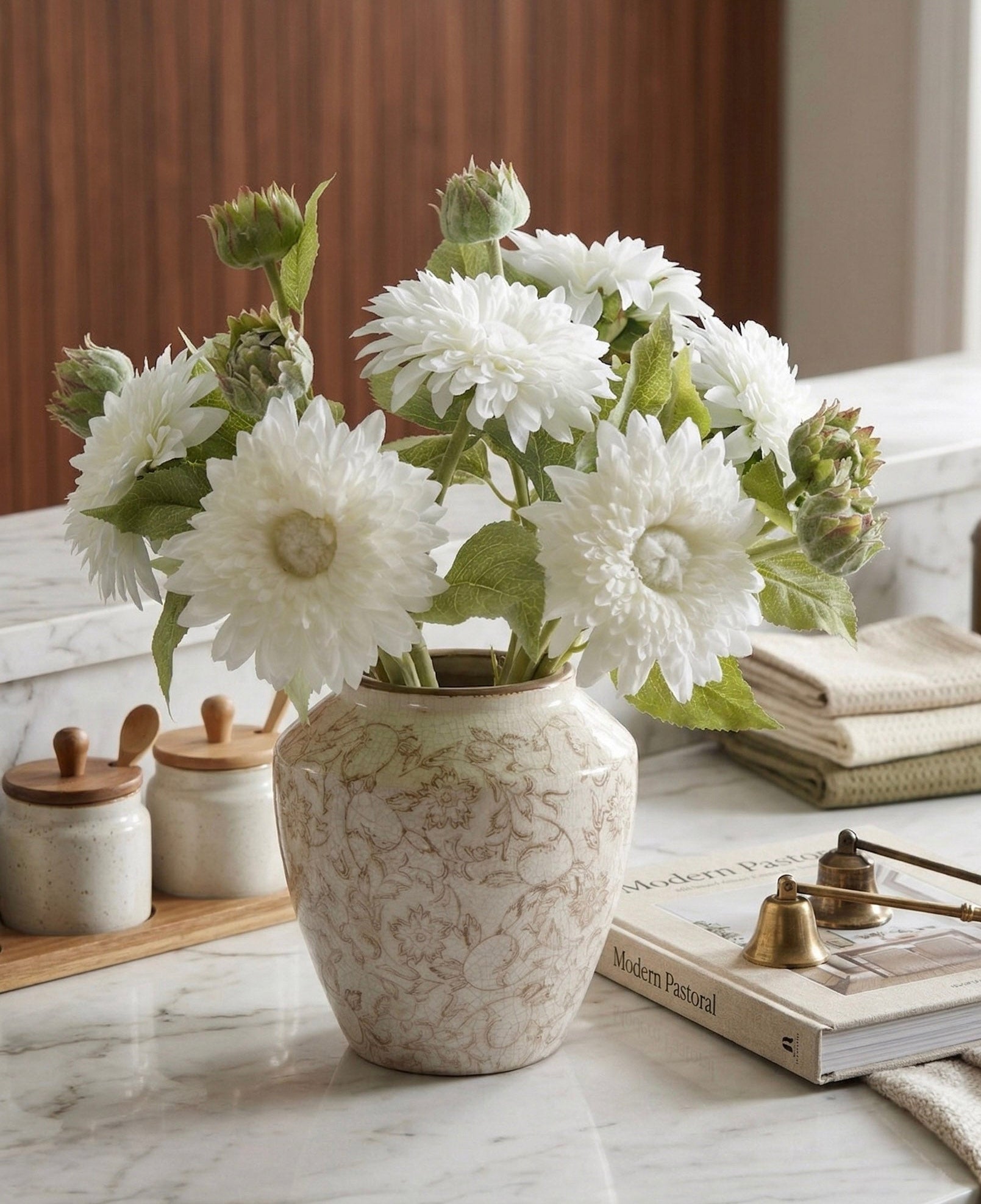 Wide Heirloom Vase