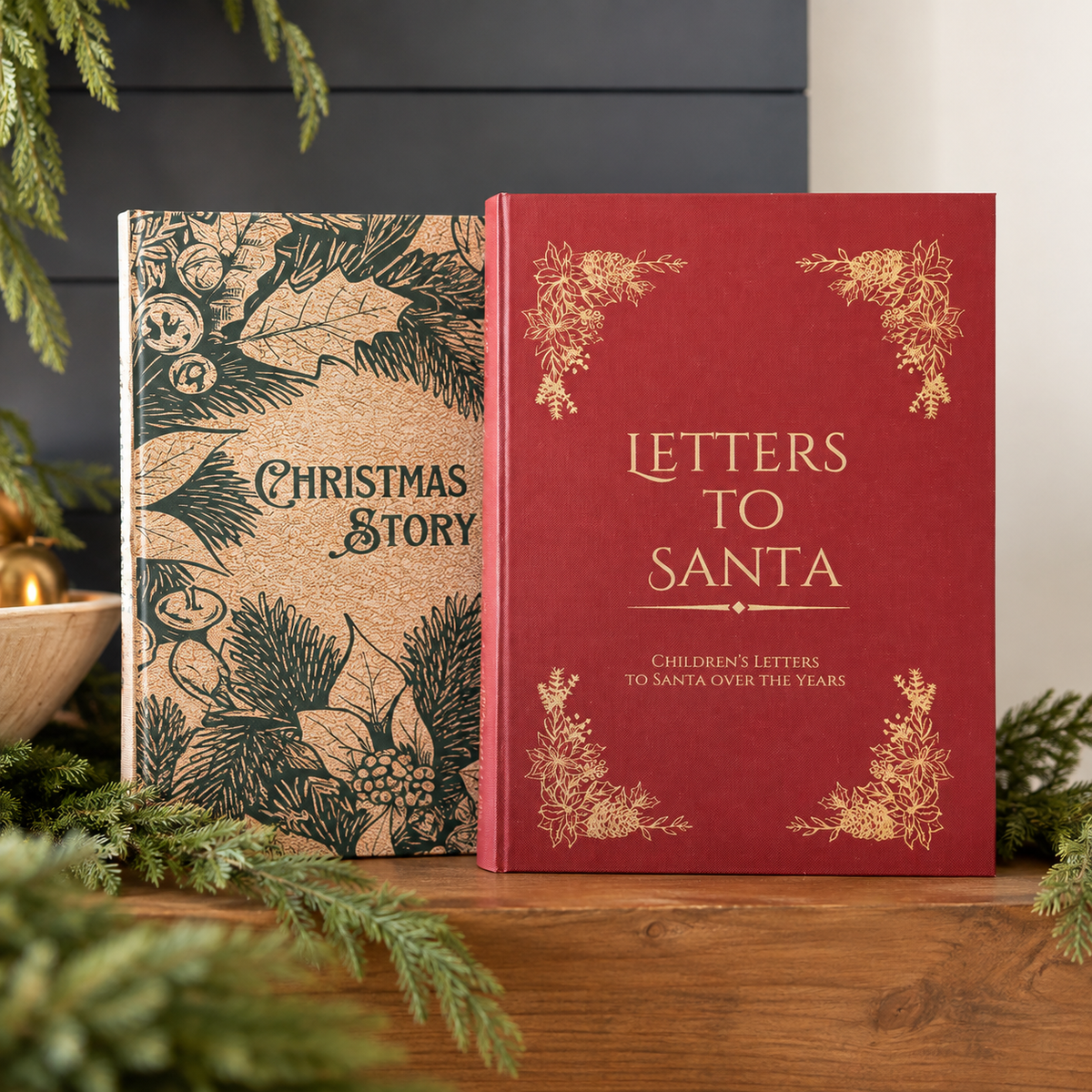 Christmas Story Decorative Storage Book