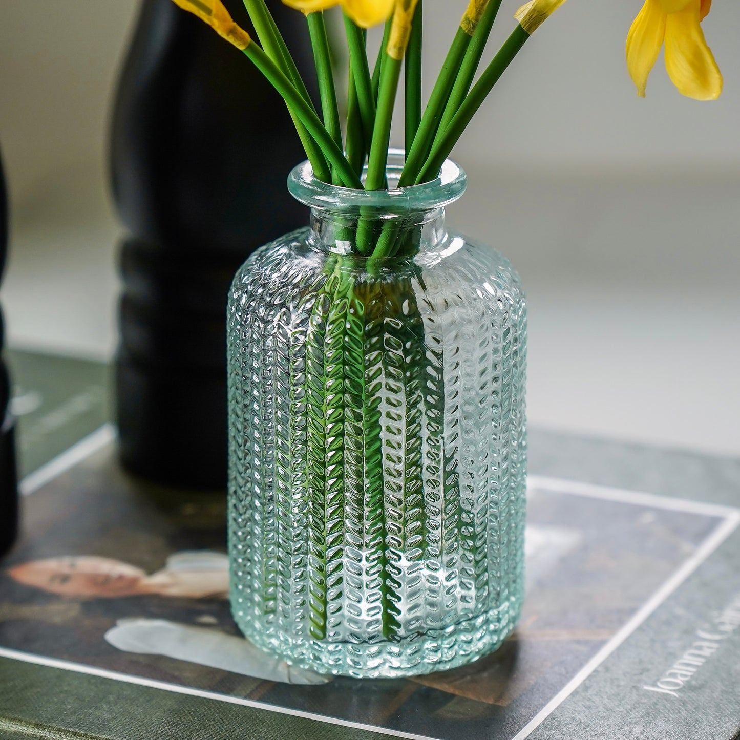 Marly Clear Glass Bottle Vase