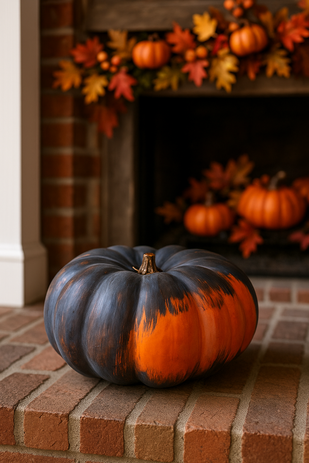 Ripe Ember Pumpkin | 14.5"