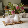Dried Faux Dahlia Bunch | Purple