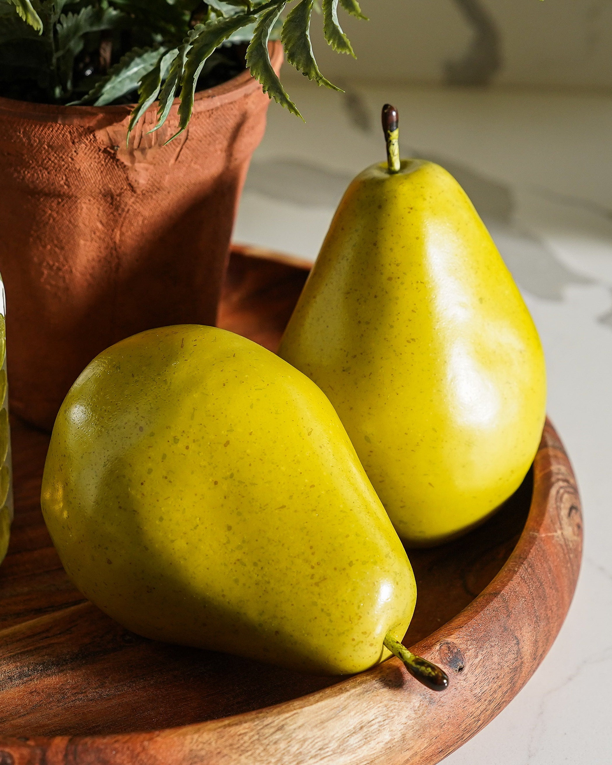Decorative Green Pear