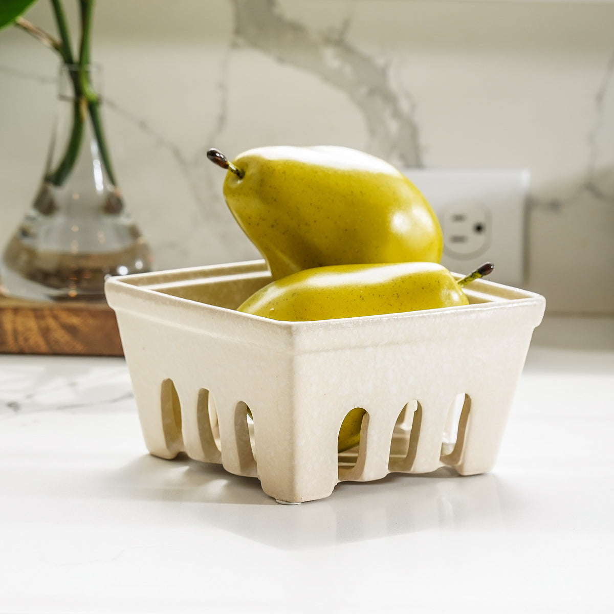 Decorative Green Pear