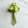 Real Touch Ranunculus Bunch | Spring Green
