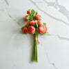 Real Touch Ranunculus Bunch | Coral