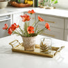 Brushed Gold Aluminum Tray