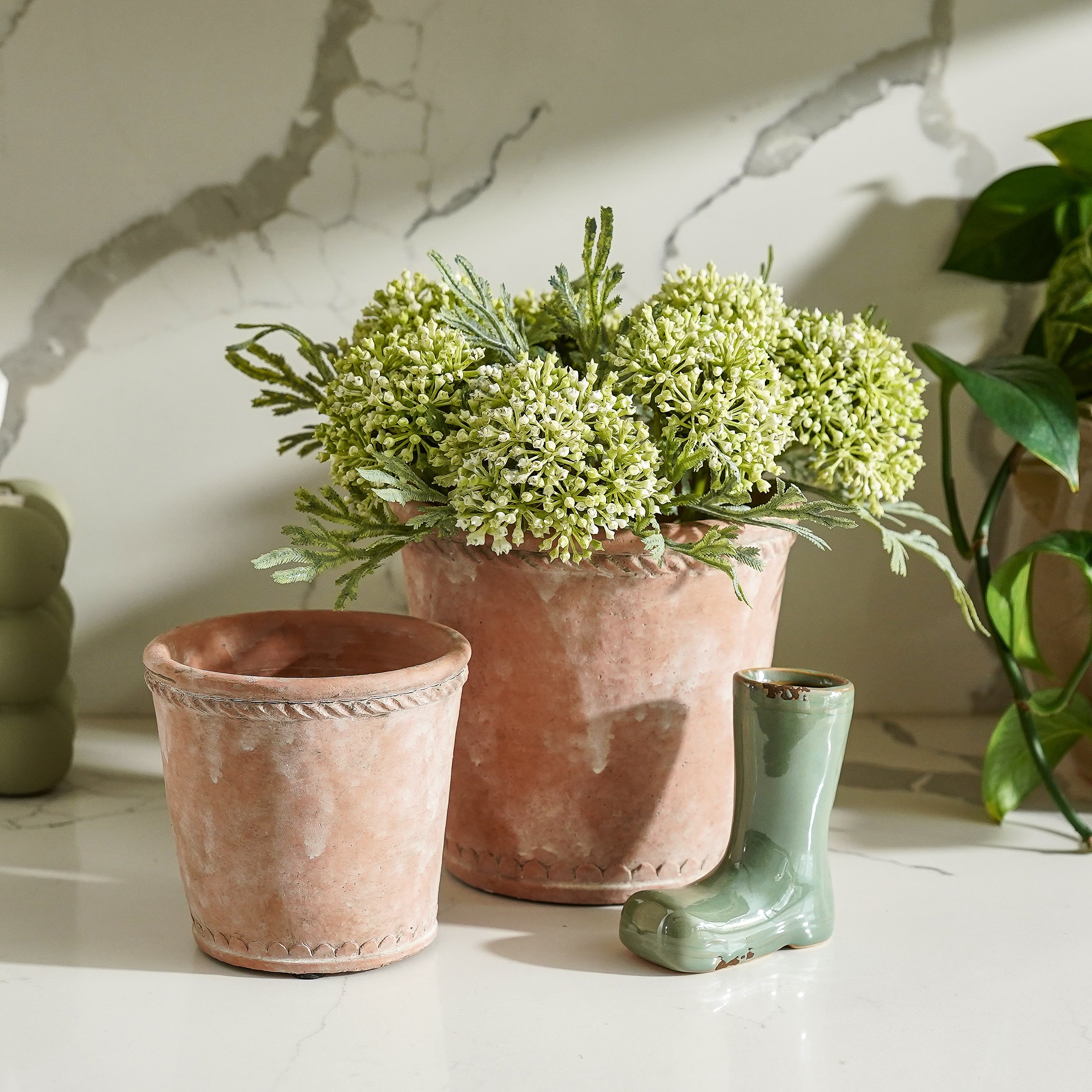 Terra Cotta Planter Set