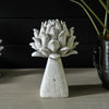 Faux Stone Artichoke Finials