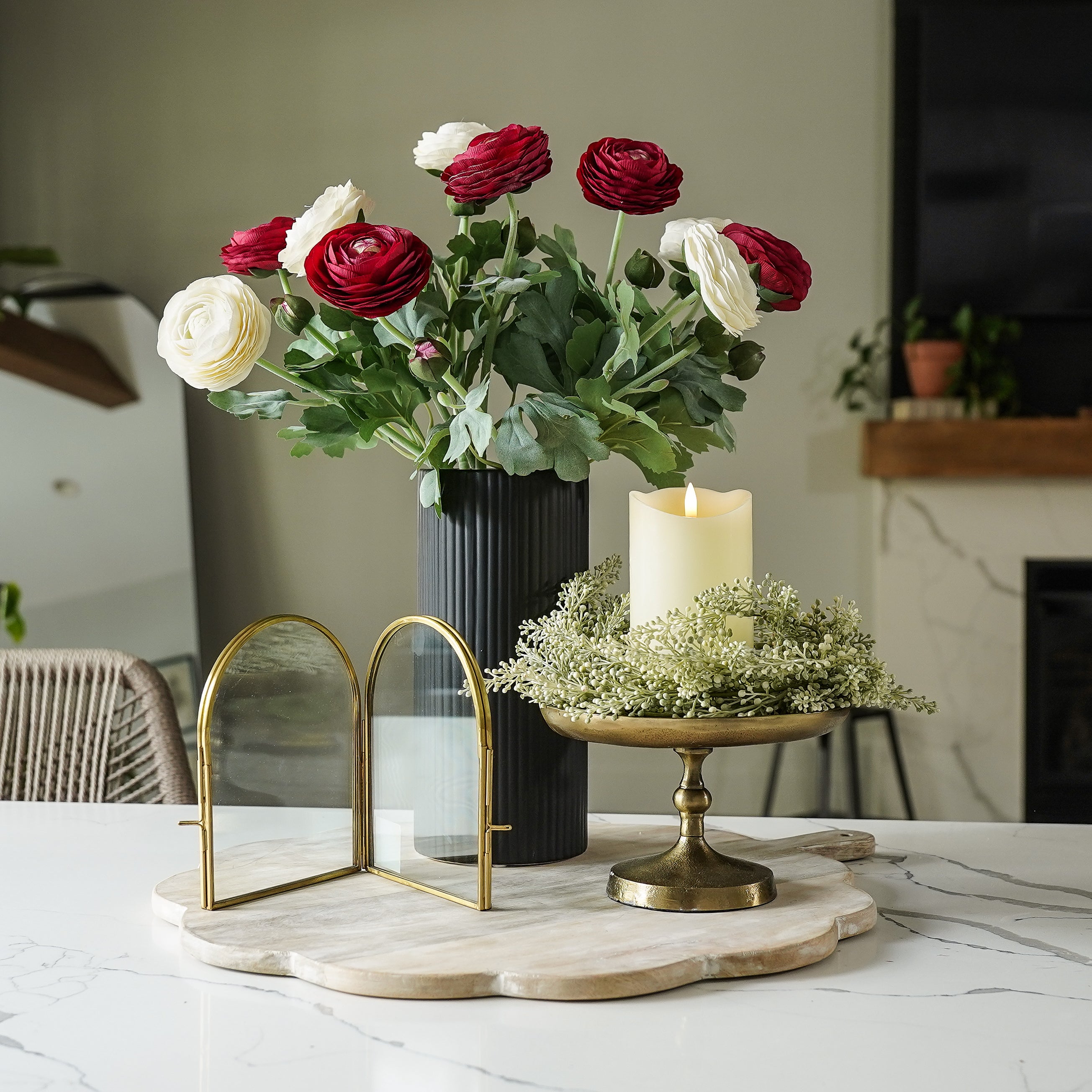 Branton Brass Pedestal