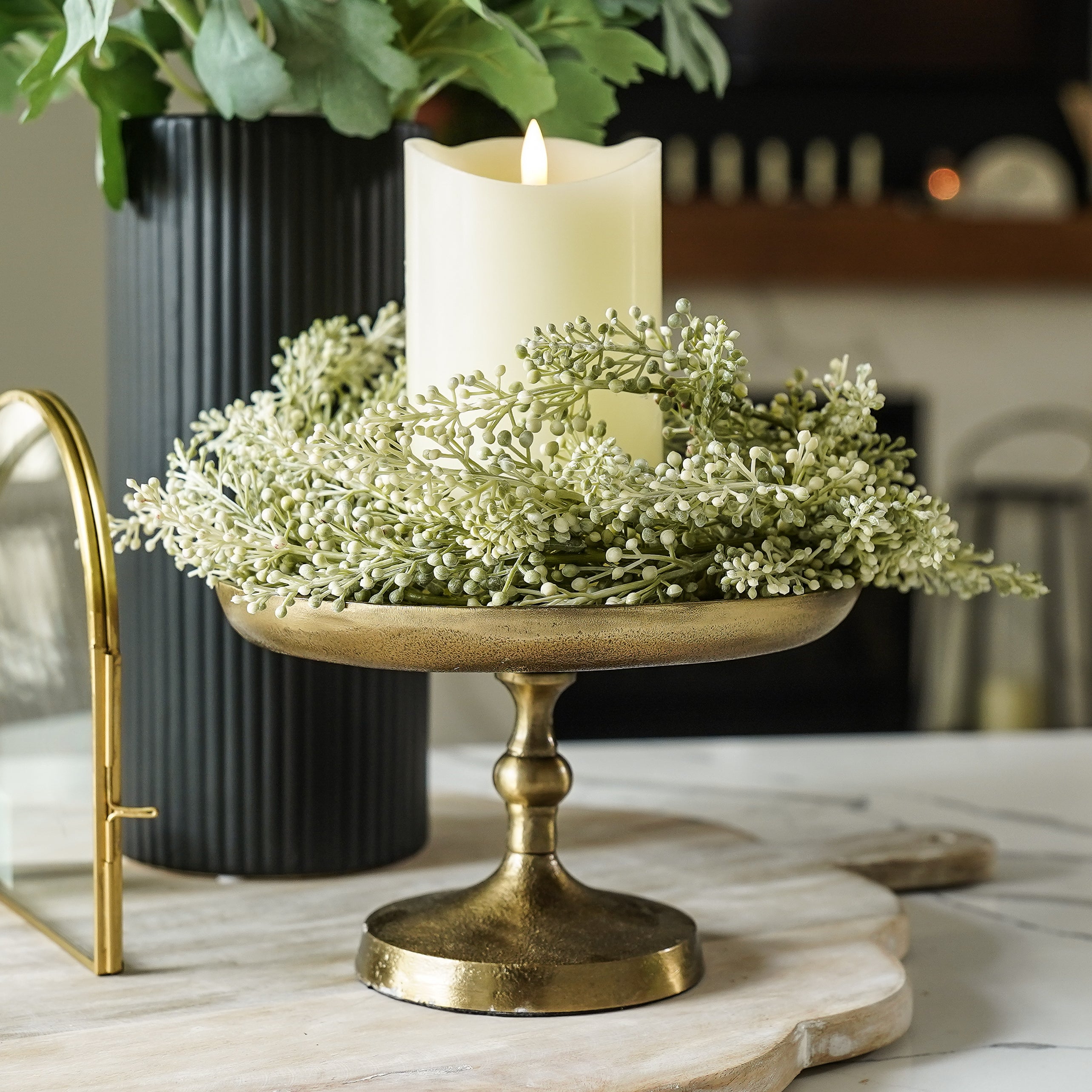 Branton Brass Pedestal