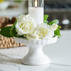 Real Touch Rose Stem | White