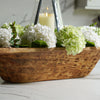 Oversized Wood Dough Bowl