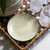 Green Patterned Plates