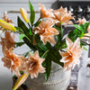 Real Touch Lily Stem | Latte