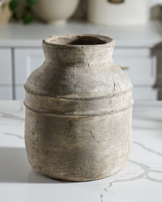 Ava Whitewash Vase