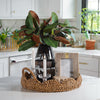 Velora Glass Taper Candle Holder