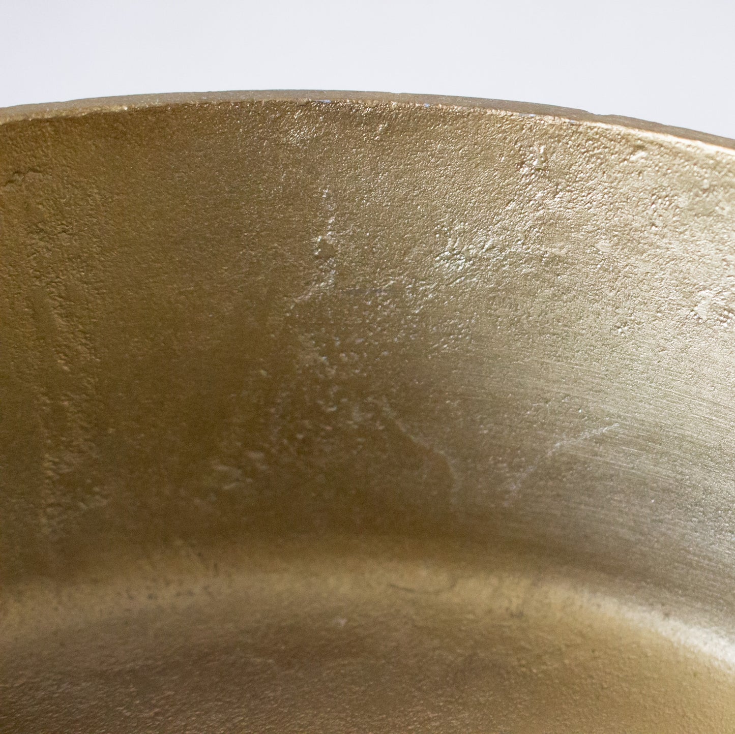 Aged Brass Compote Bowl