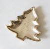 Gold Tree Shaped Aluminum Dish