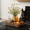 Braided Seagrass Scalloped Tray