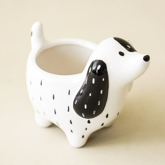 Spotted Dog Planter