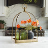 Gold Wide Lantern