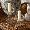 Velora Glass Taper Candle Holder