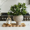 Careen Scalloped Wood Tray