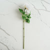 Real Touch Dahlia Stem | White
