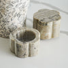 Marble Stackable Pinch Pots | Set of 2