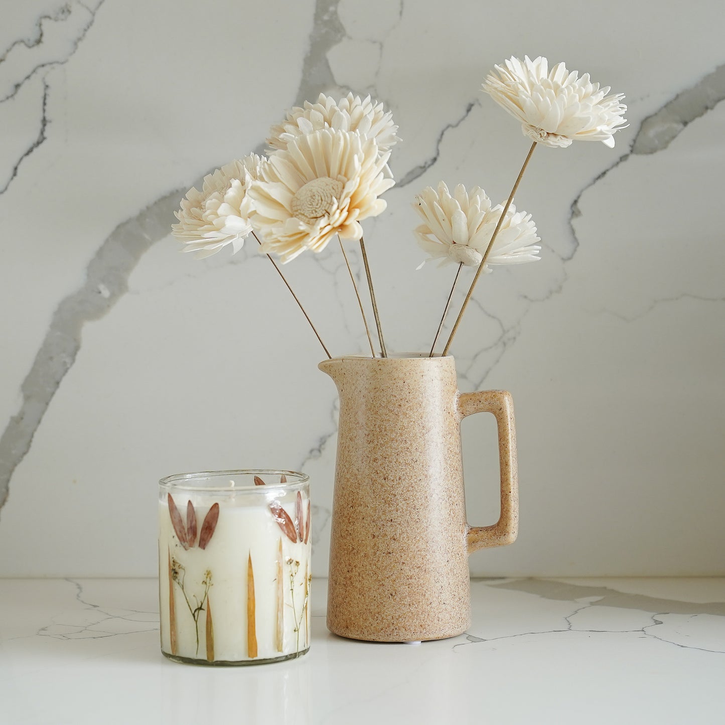 Faux Dried Sunflower Bunch