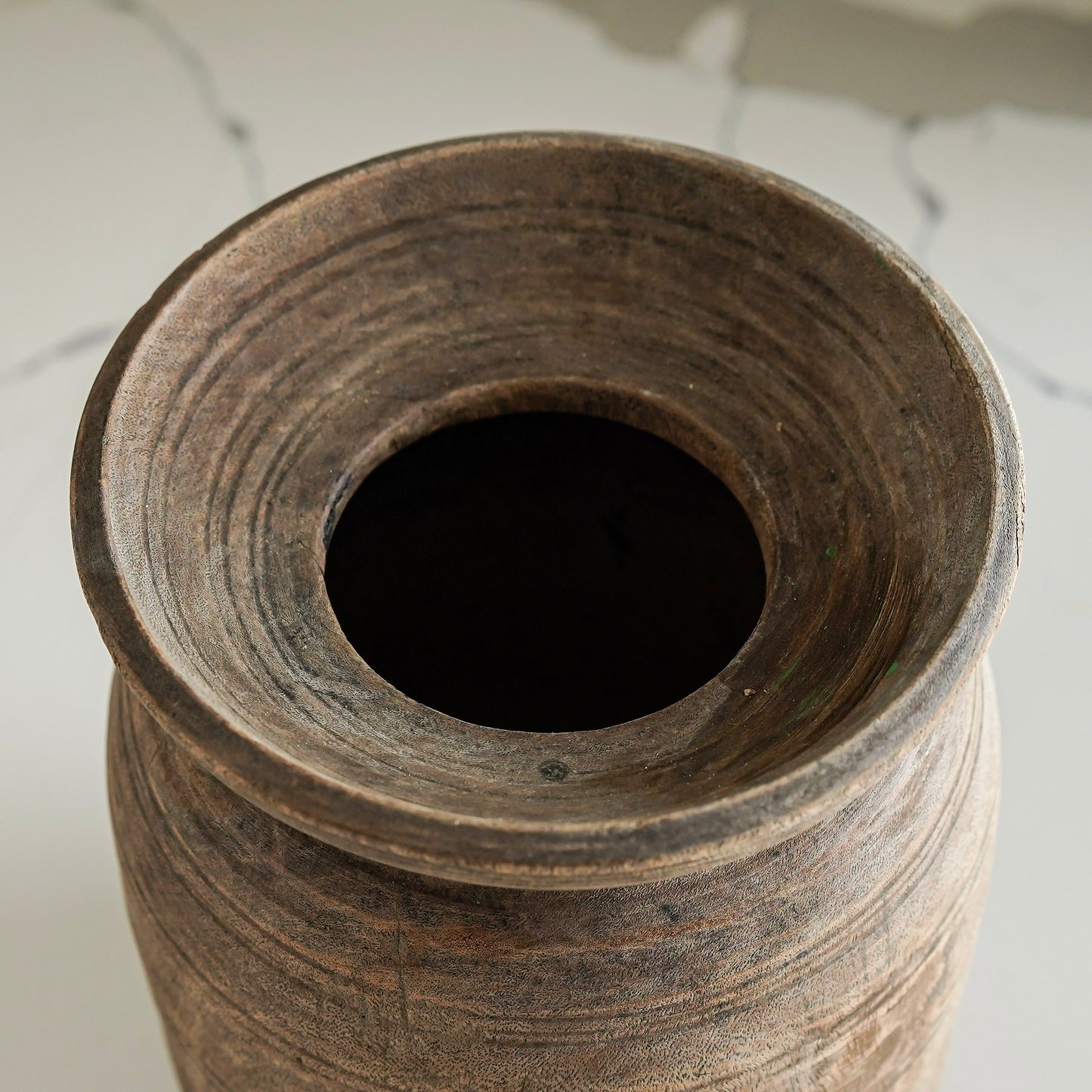Hudson Found Wood Vase