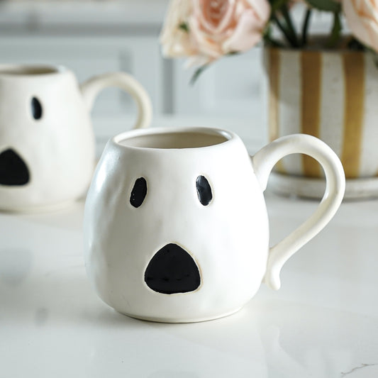 Stoneware Ghost Mug