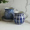 Amari Blue Floral Pitcher