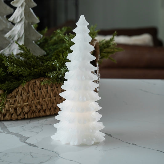 White LED Christmas Tree Candle